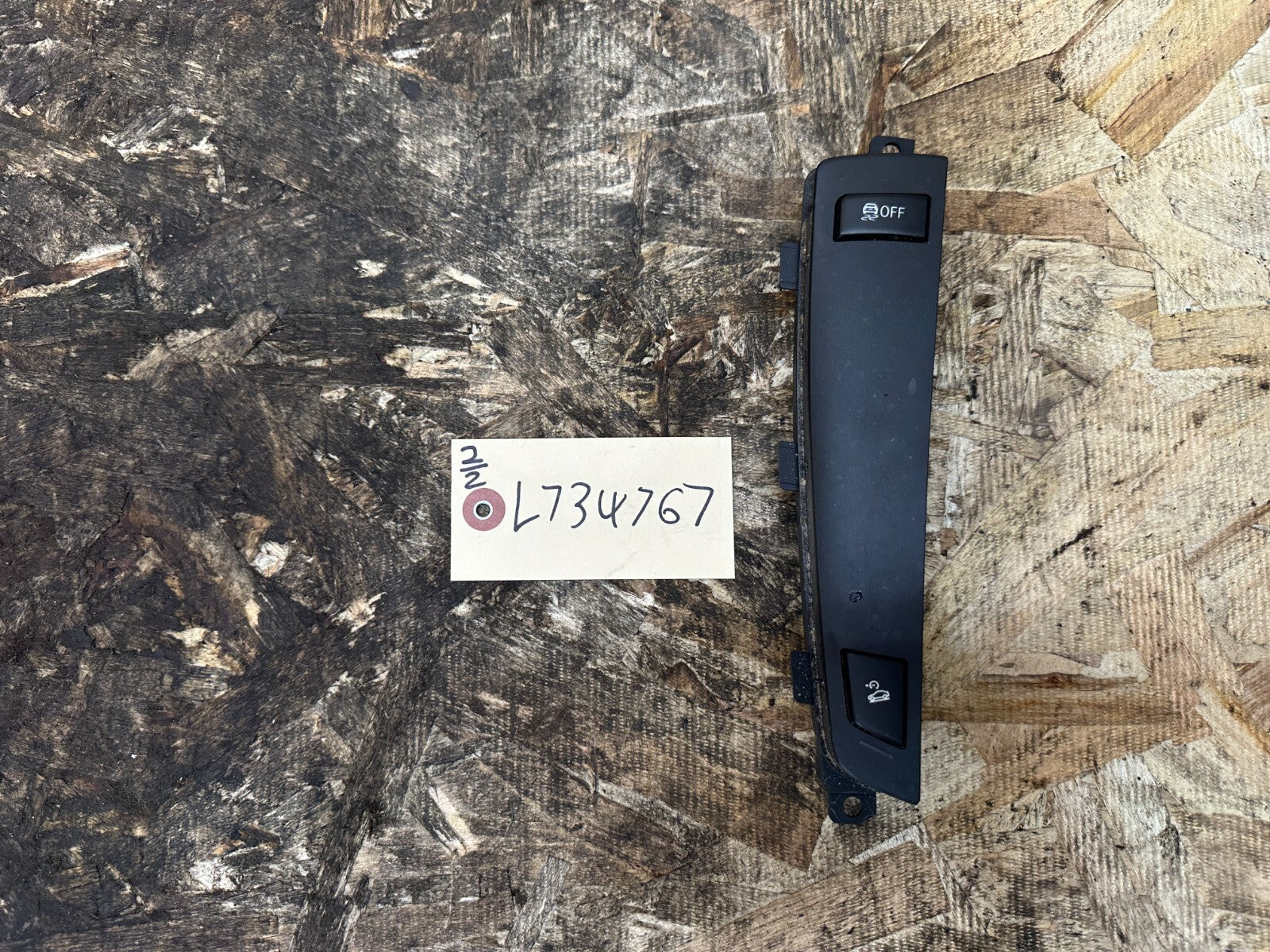 BMW 2011-2014 F25 X3 F10 5 SERIES TRACTION CONTROL BUTTON TRIM OEM 9202929