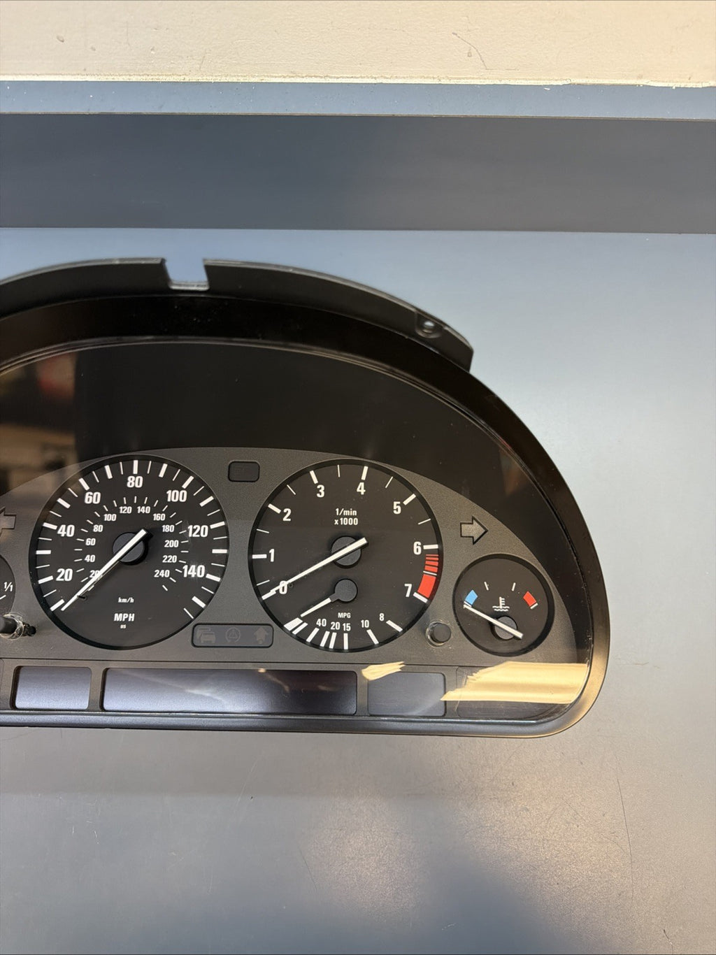 97-03 Bmw E39 5 Series Dash Instrument Speedometer Cluster 9155822 170K