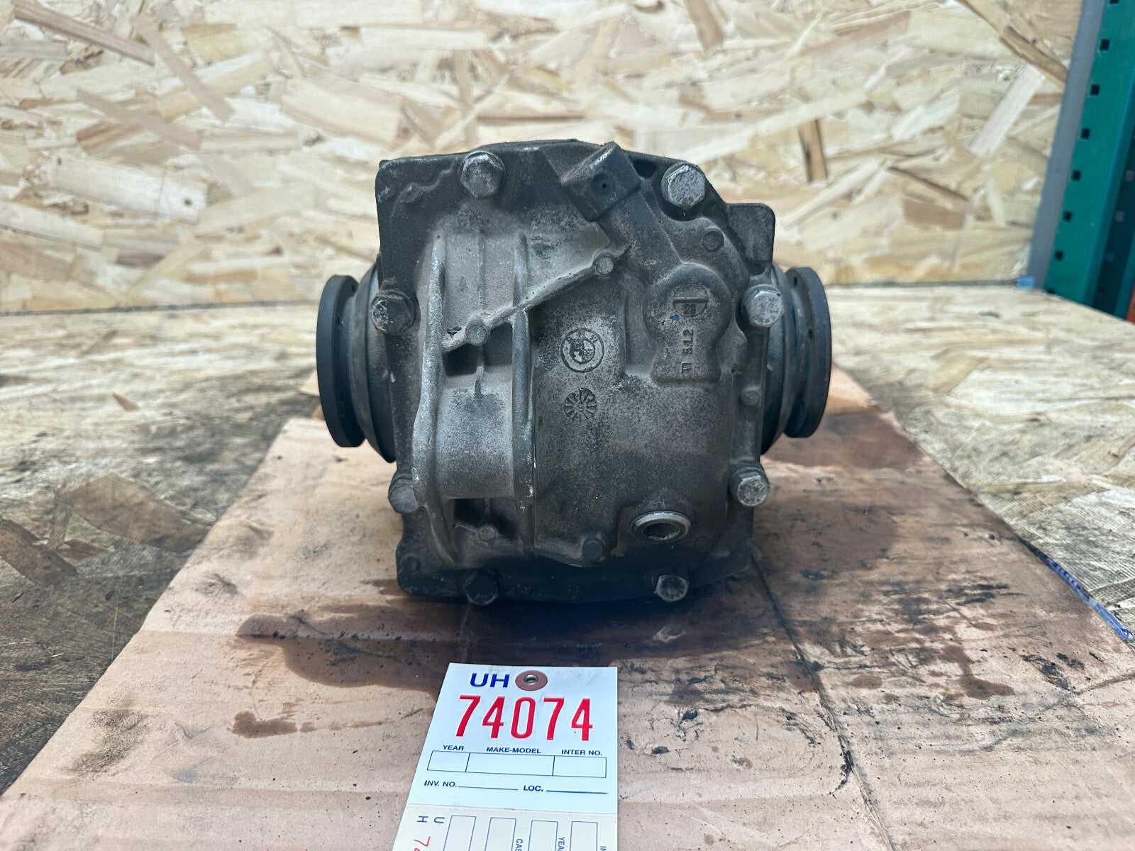 BMW 03-06 E83 X3 3.0i REAR DIFFERENTIAL FINAL 3.64 DRIVE 7523668