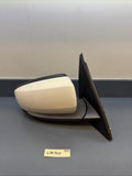 07-13 BMW X3 X5 X6 E70 RIGHT DOOR REAR VIEW MIRROR WHITE 7181175 OEM