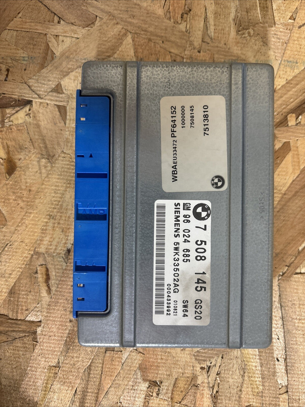 2000 2001 BMW 525i Transmission Control Module TCM TCU Unit P/N: 7513810 OEM