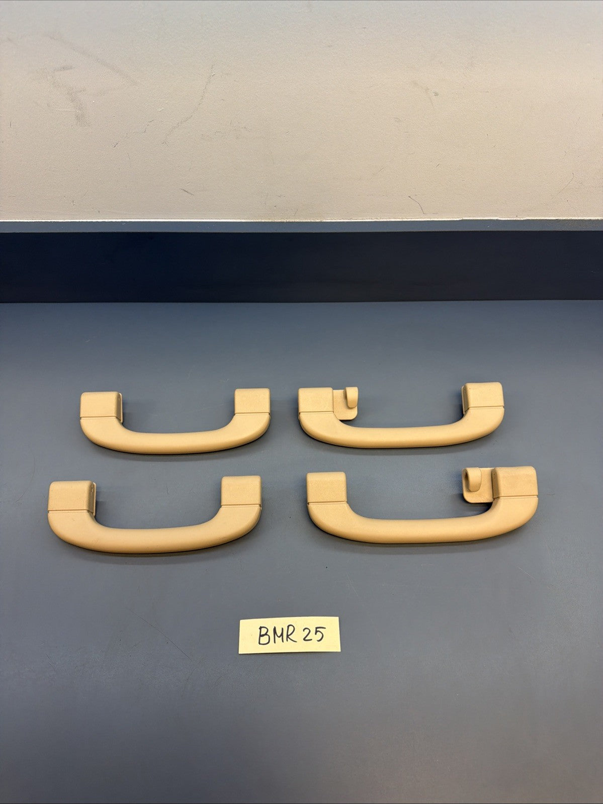 2009 2010 2011 BMW 328i 335i E90 Sedan Grab Handle Set Beige 4pc OEM 9143530