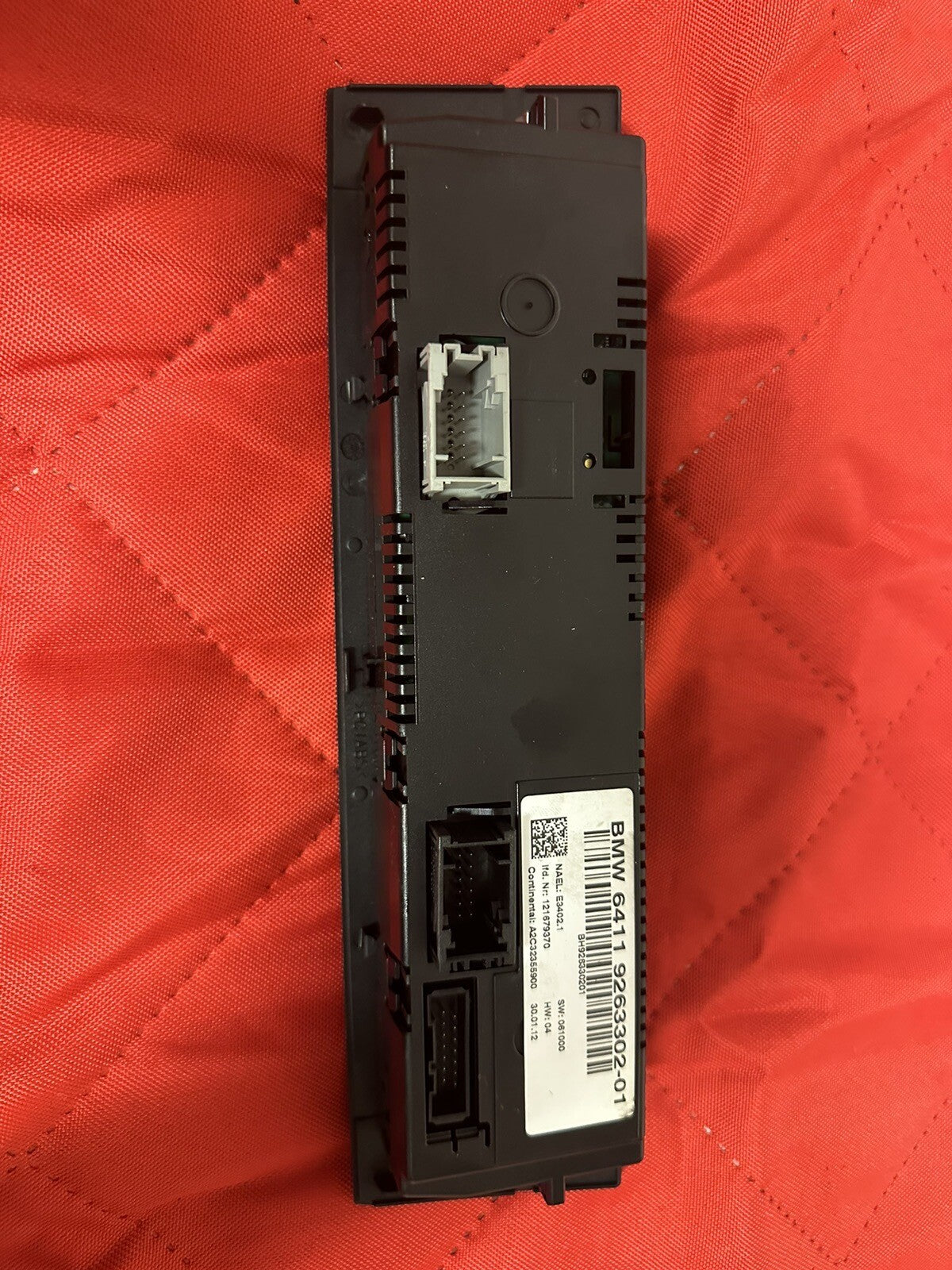 10-12 BMW 1 SERIES A/C HEATER CLIMATE CONTROL OEM 9263302
