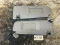 BMW 2010-2017 F10 5 SERIES BEIGE SUN VISOR SET 2 PC W HANDS FREE MICROPHONE OEM