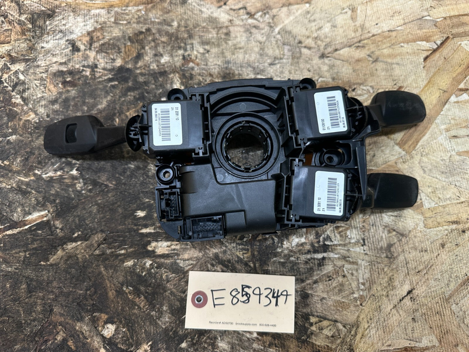 BMW 06-13 E90 STEERING COLUMN SWITCH UNIT W/ CLOCK SPRING OEM 9110887+6989557