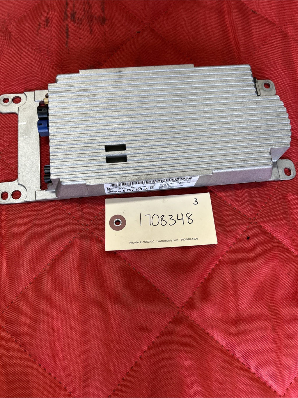 BMW 11-17 F25 F10 F30 HARMAN BLUETOOTH TELEMATIC CONTROL MODULE OEM 9257153