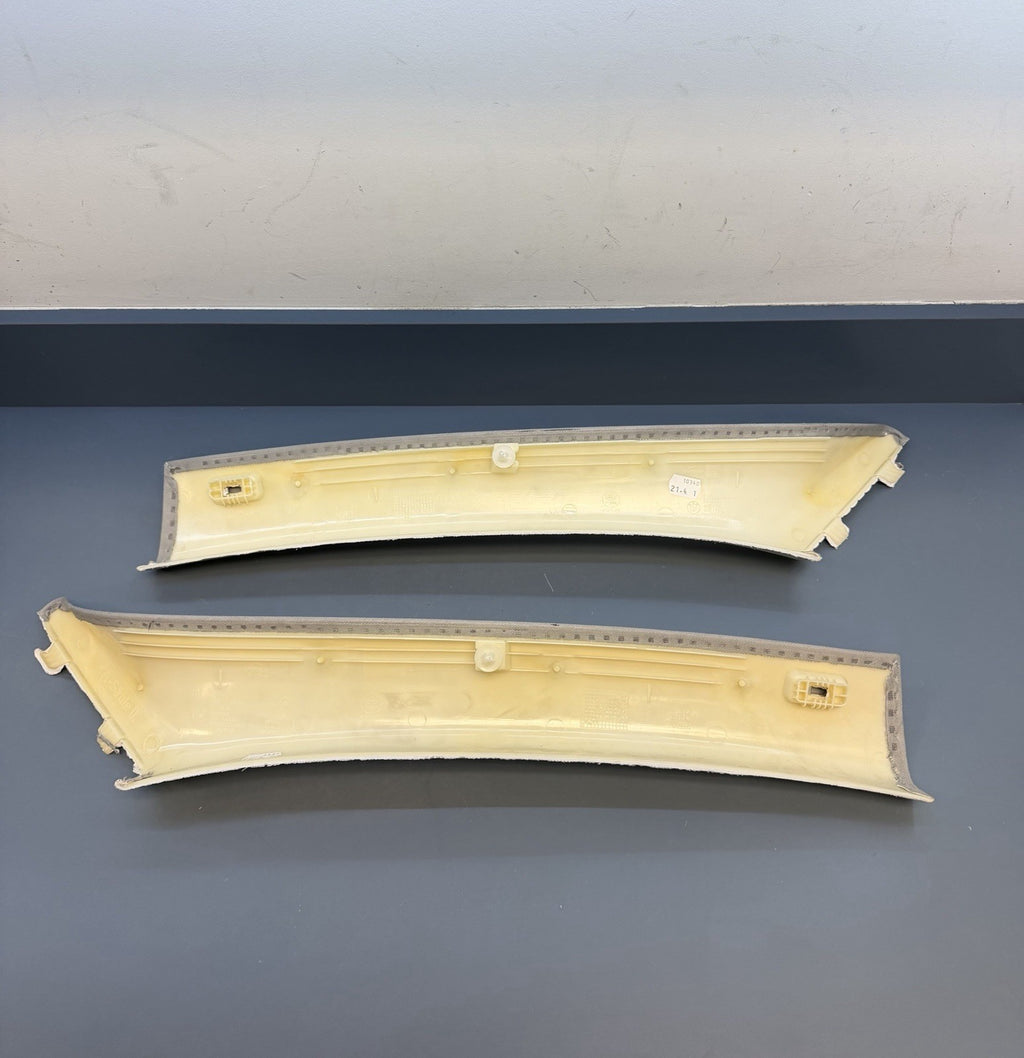 BMW E90 335xi Series 4dr Front Left & Right A Pillar Cloth Trim 7058332 7058331