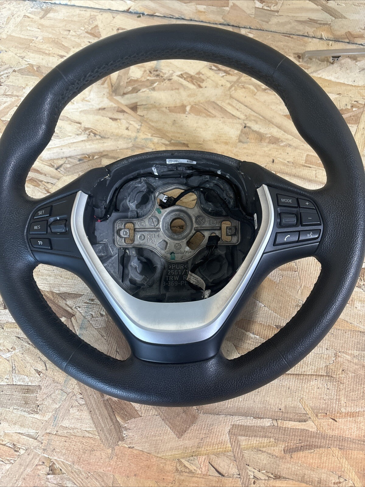 2015 BMW 328I Multifunctional Leather Sport Steering Wheel 62560180D OEM