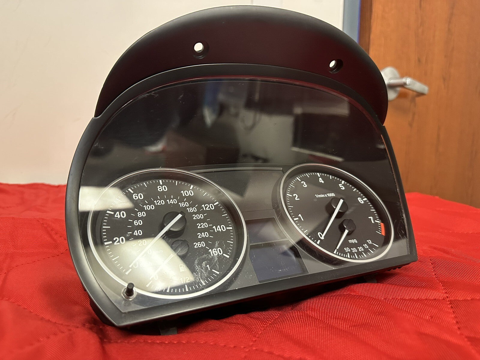 06-12 BMW SPEEDOMETER INSTRUMENT CLUSTER E90 E92 E93 3-Series OEM 9166837