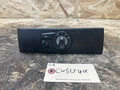 BMW 05-10 E60 5 SERIES BLACK HEADLIGHT CONTROL SWITCH PANEL COMPLETE 6988553