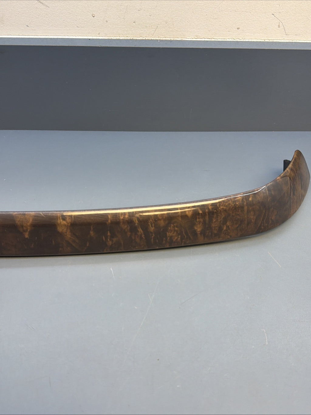 06-11 BMW E90 328i Passenger Right Side Door Trim Cover Woodgrain 7121476 OEM