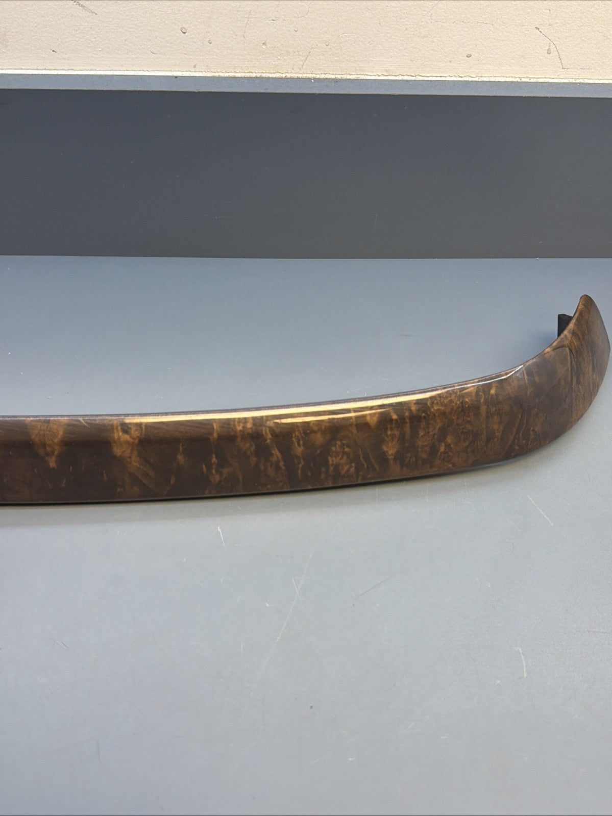 06-11 BMW E90 328i Passenger Right Side Door Trim Cover Woodgrain 7121476 OEM
