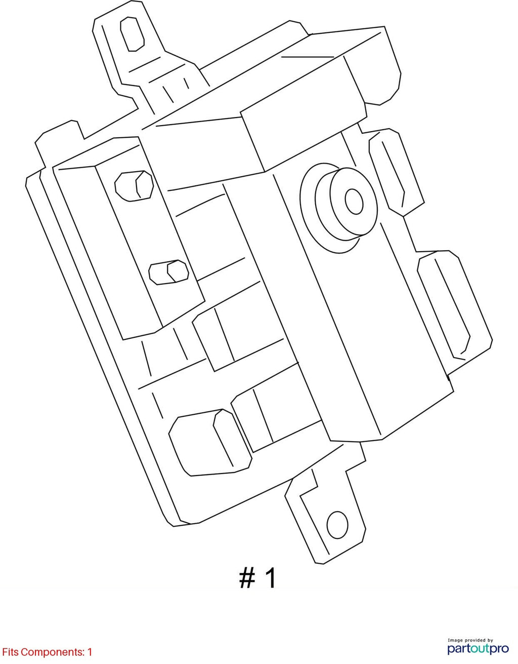 OEM BMW F01 F10 F12 F15 F16 F22 F30 F32 F36 F87 Integrated supply module 7591534