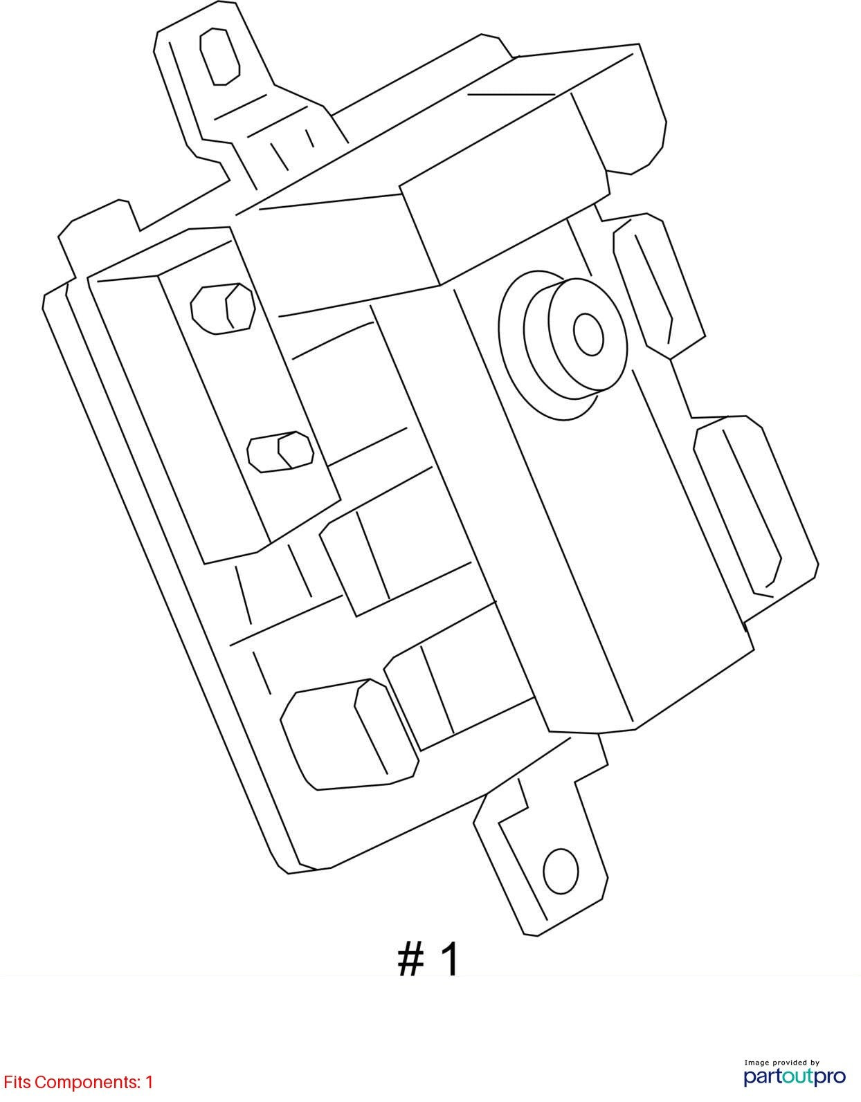 OEM BMW F01 F10 F12 F15 F16 F22 F30 F32 F36 F87 Integrated supply module 7591534