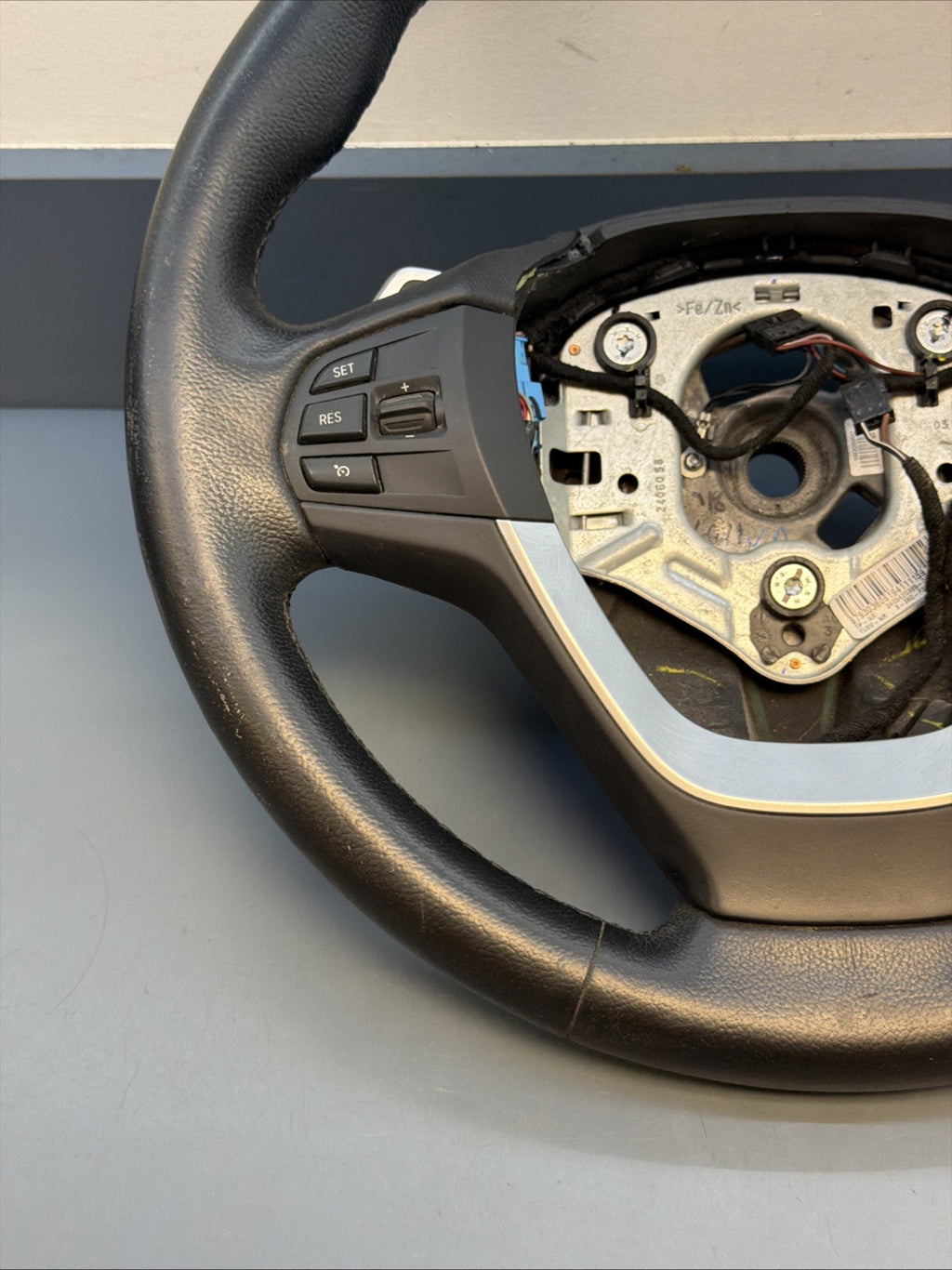 BMW 2011-2017 F25 X3 BLACK LETHER STEERING WHEEL HEATED SPORT OEM 2406058