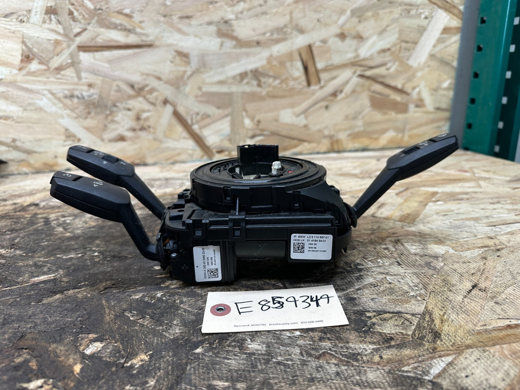 BMW 06-13 E90 STEERING COLUMN SWITCH UNIT W/ CLOCK SPRING OEM 9110887+6989557