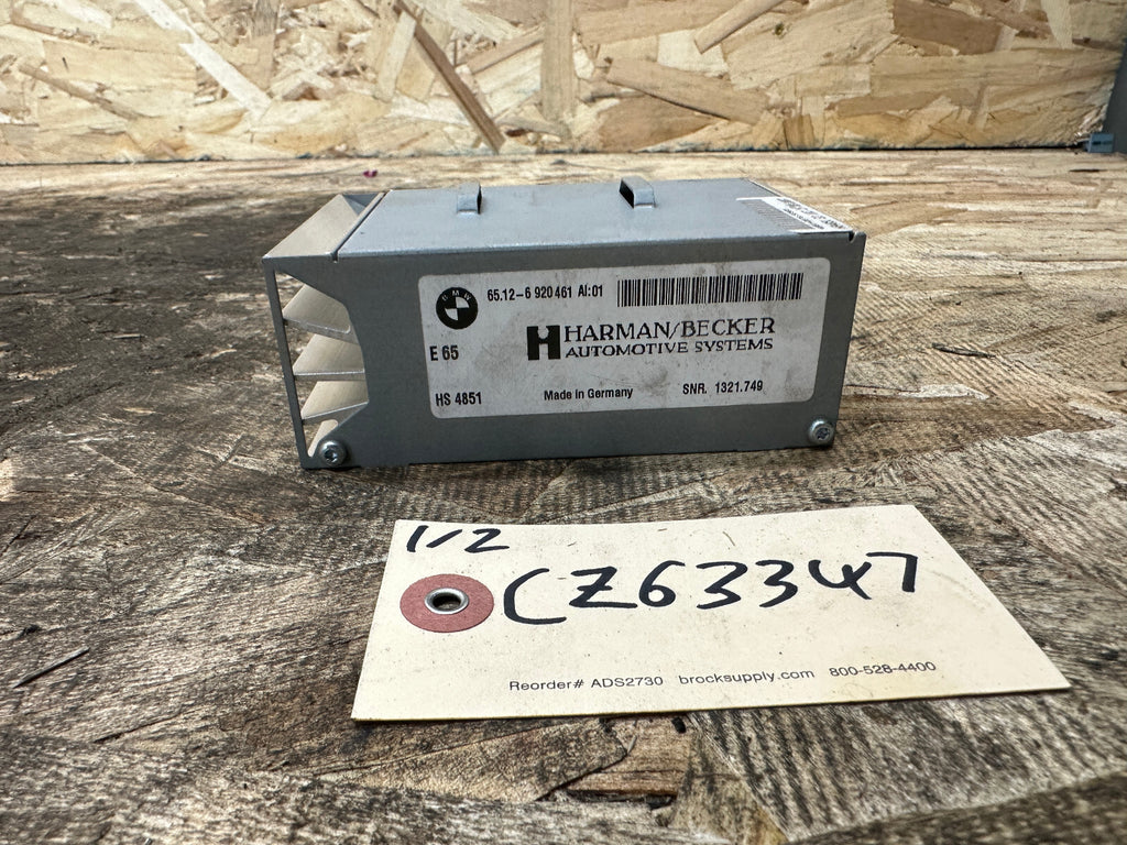 BMW 2001-2010 E60 E63 E65 5/6/7 SERIES HiFi HARMEN STERO AMPLIFIER OEM 6920461