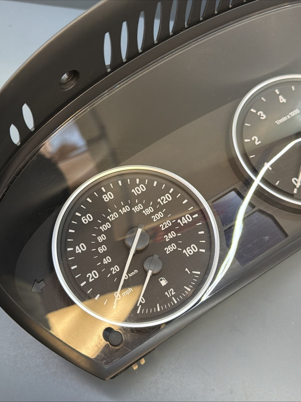 2008 - 2010 BMW E61 535I 535XI FRONT SPEEDOMETER INSTRUMENT CLUSTER 9177259 167K