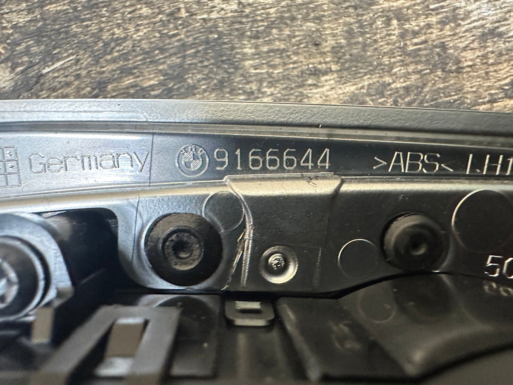 BMW 09-17 F10 5 SERIES ALUMINUM HEXAGON HEADIGHT CONTROL SWITCH OEM 9192745