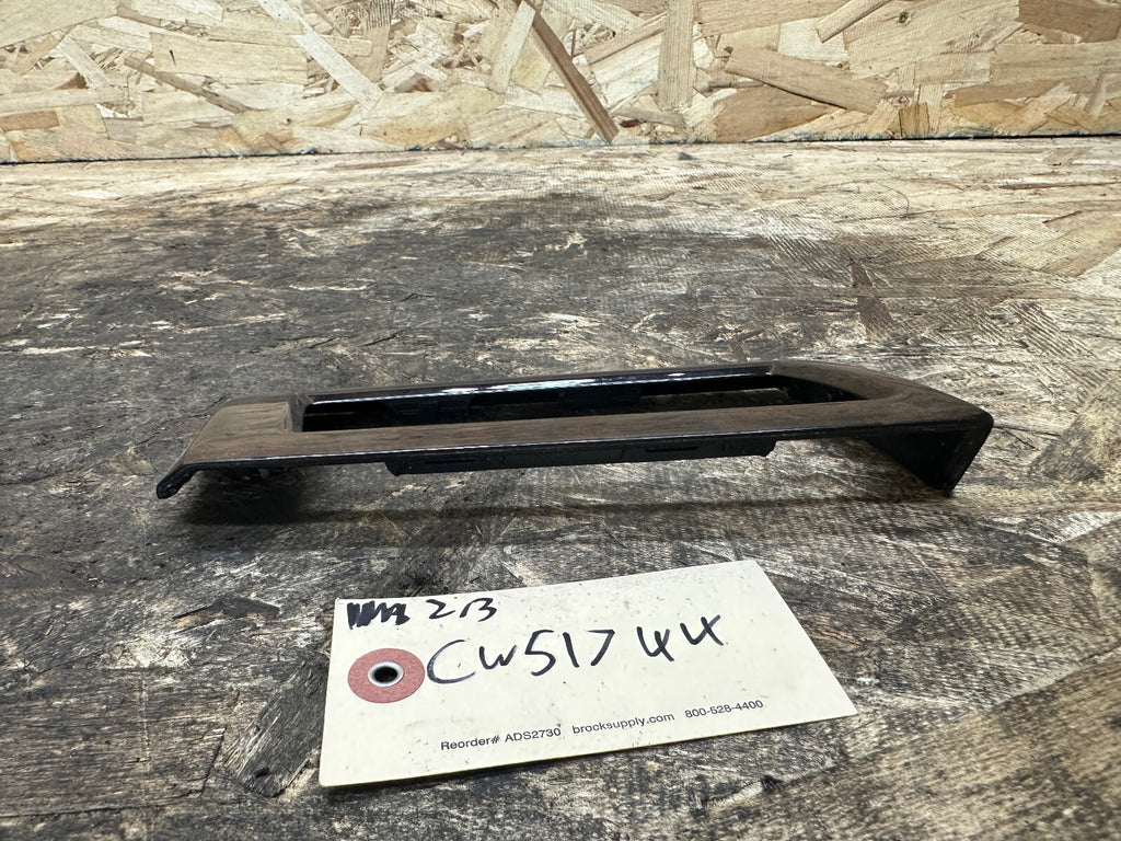 BMW 2001-2010 E60 5 LEFT DRIVER SIDE VENT POPLAR WOOD TRIM PIECE 6970267