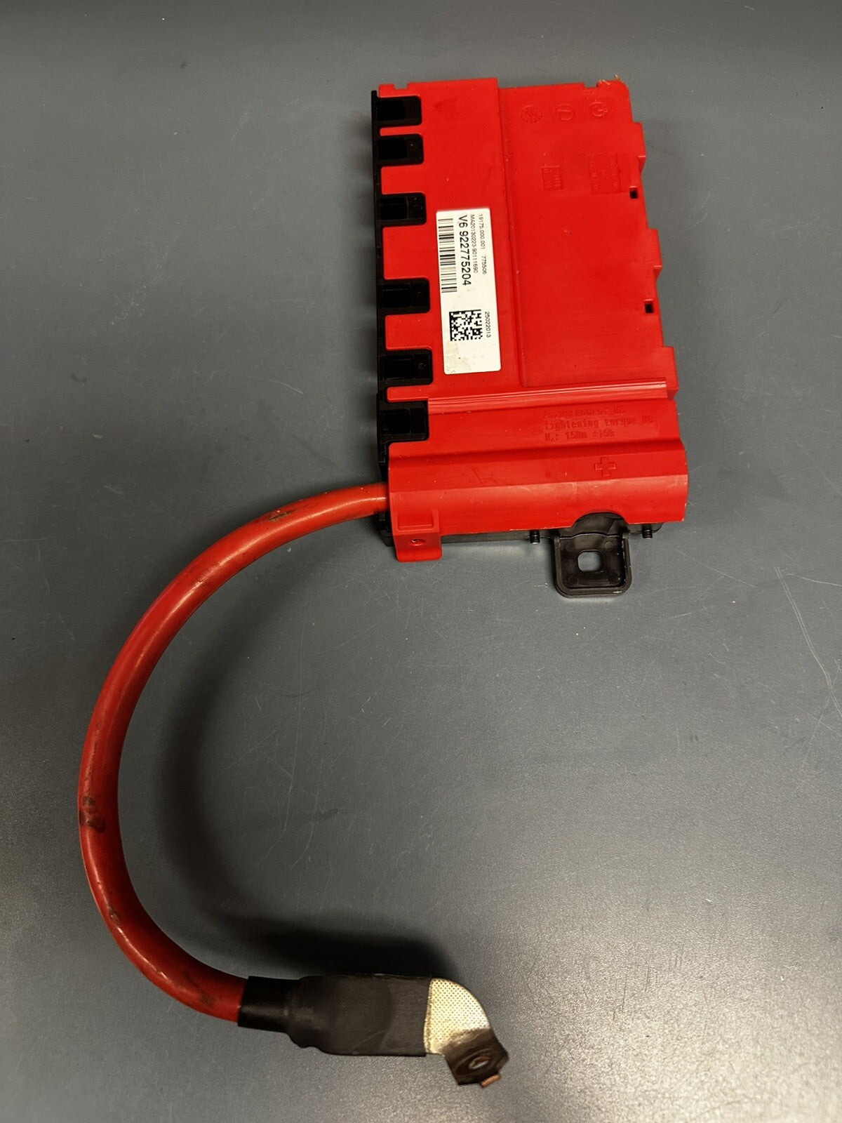 12-20 BMW F30 F32 328 BATTERY POWER DISTRIBUTION JUNCTION FUSE BOX OEM 922775204