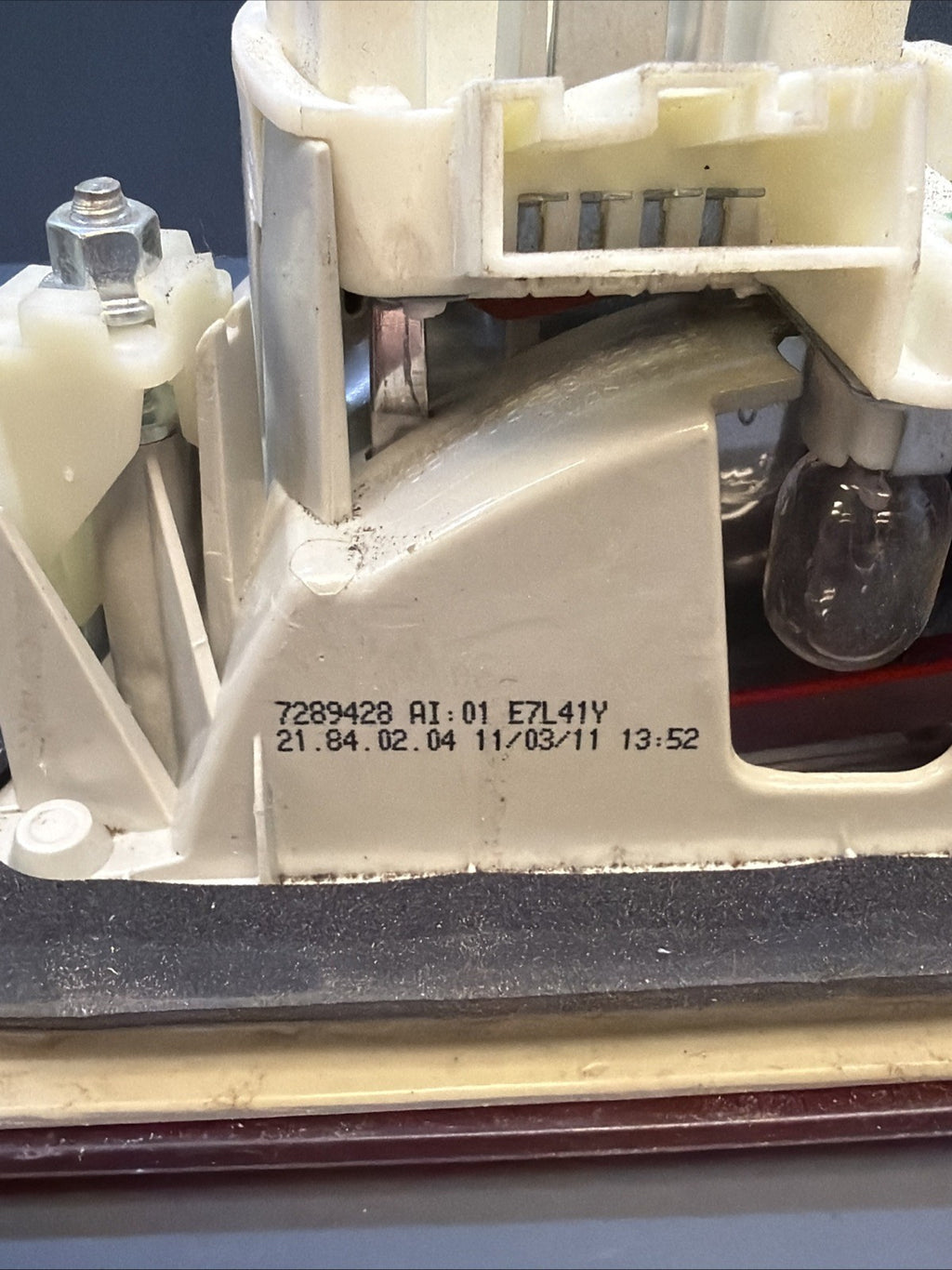 09-11 BMW E90 M3 335 328 Left And Right Inner Trunk Tail Light 7289427 7289428