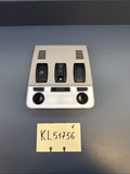BMW 06-12 E90 E9X FRONT UPPER SUNROOF INTERIOR LIGHT CONTROLS GRAY OEM 6976340