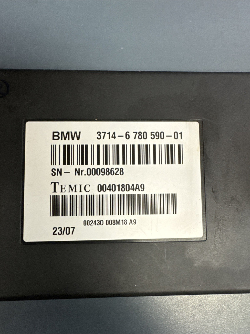 04-10 BMW 550i E60 Dynamic Drive Suspension Control Module Unit 6780590 OEM