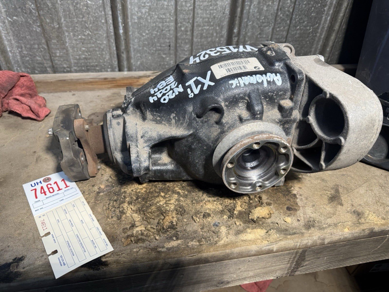 BMW 09-15 E84 X1 20i 20iX 28iX AUTO REAR DIFFERENTIAL FINAL 3.15 DRIVE 7611129