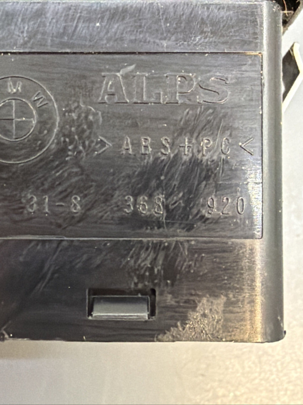 2000-2006 BMW E53 X5 E46 3 Series Hazard Locking Switch OEM 8368920