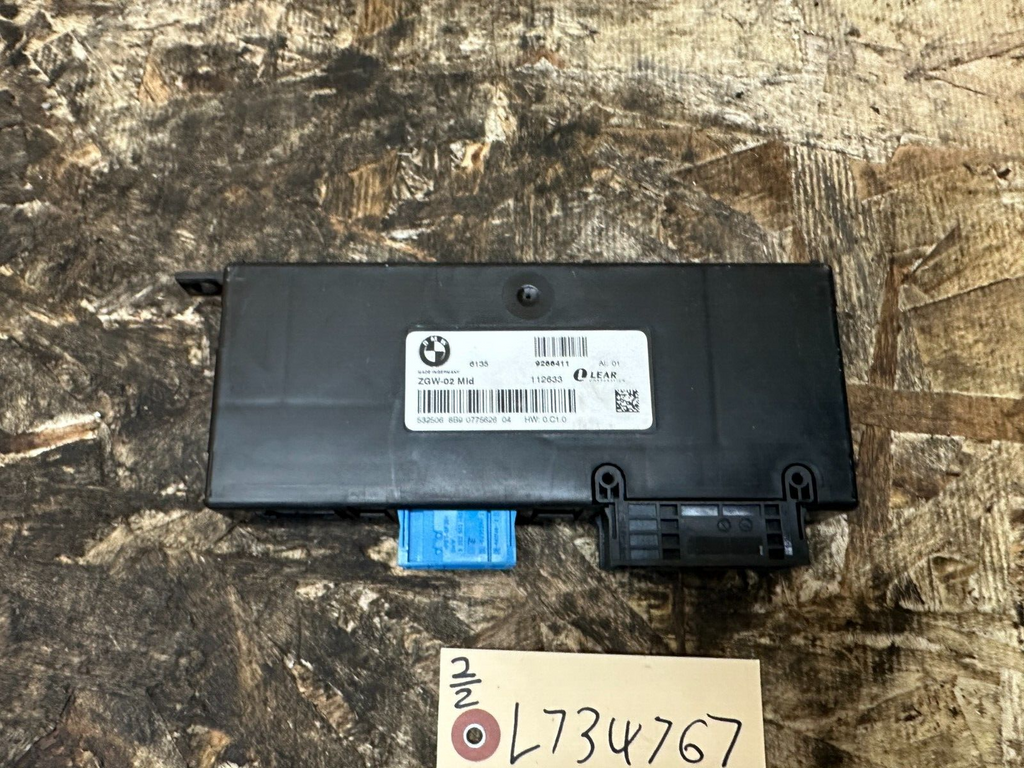 BMW 2011-2017 F25 X3 CENTRAL GATEWAY CONTROL MODULE LEAR OEM 9266411