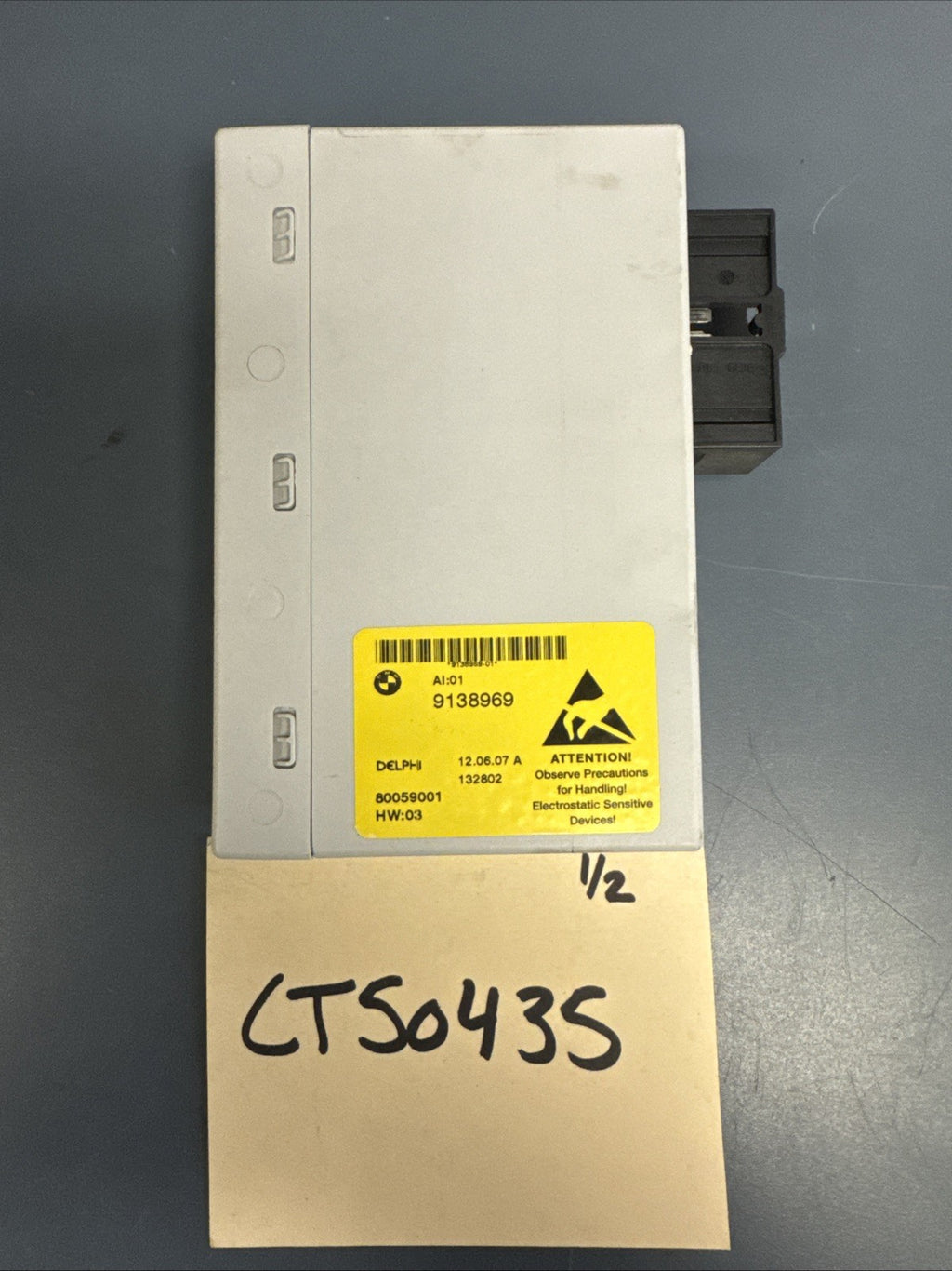 08-2010 BMW E60 528 535 550i iDrive Controller Module Computer Unit OEM 9138969.