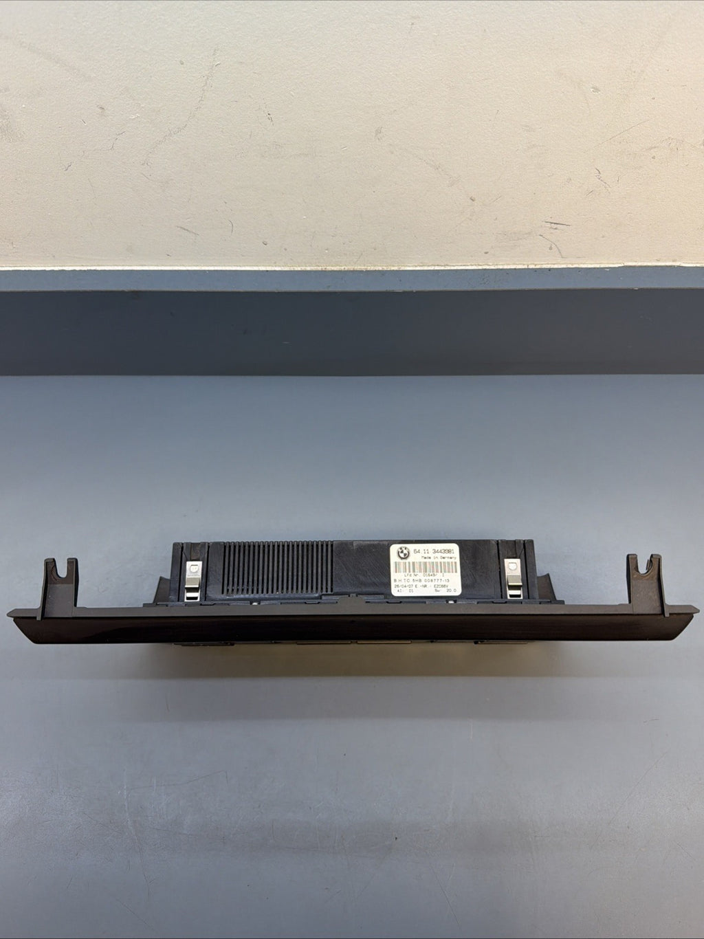 BMW 2003-2010 E83 X3 AC HEATER CLIMATE CONTROL PANEL TRIM BLACK OEM 3443981