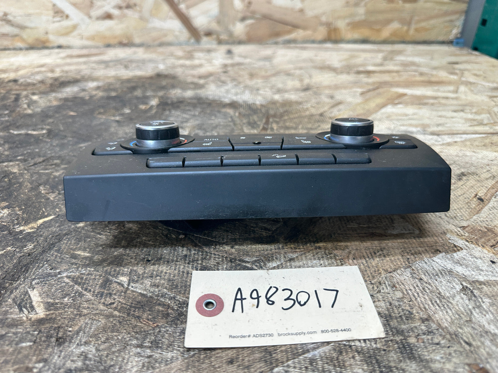 BMW 04-13 E81 E88 E90 E84 1/3 SERIES X1 AC CLIMATE CONTROL PANEL OEM 9250393