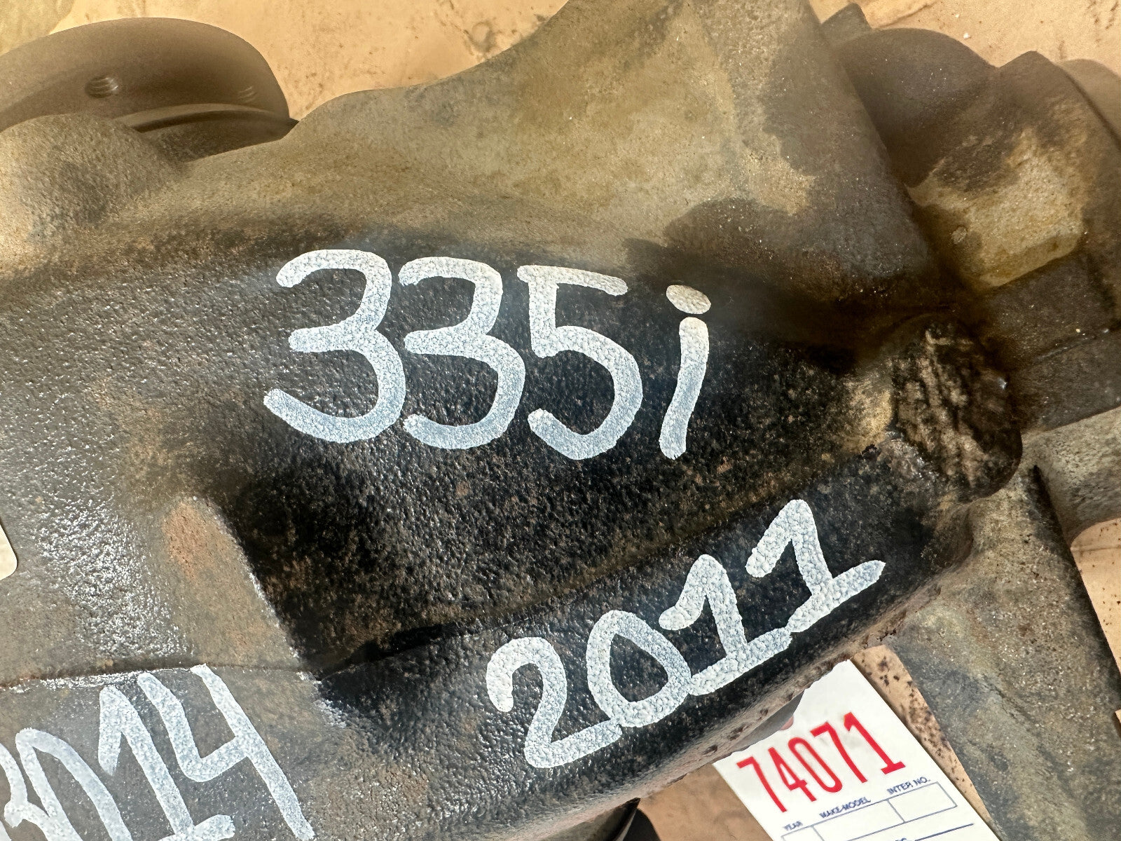 BMW 05-13 135i 335i X1 25iX 28iX REAR DIFFERENTIAL FINAL 3.46 DRIVE 7572054