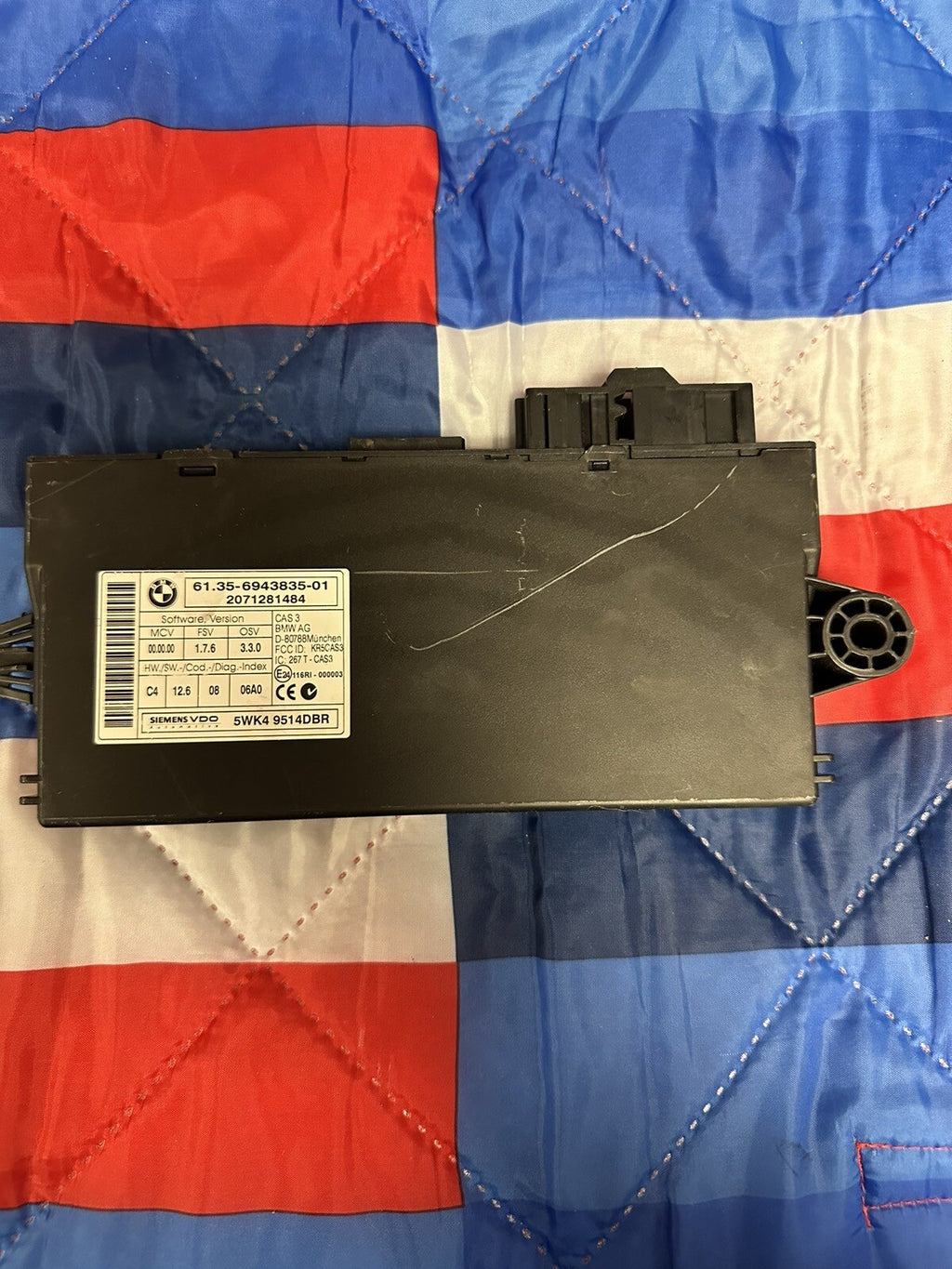 OEM BMW E92 335 DME ECU CAS ENGINE N54 CONTROL UNIT COMPUTER KEY SET MSD81