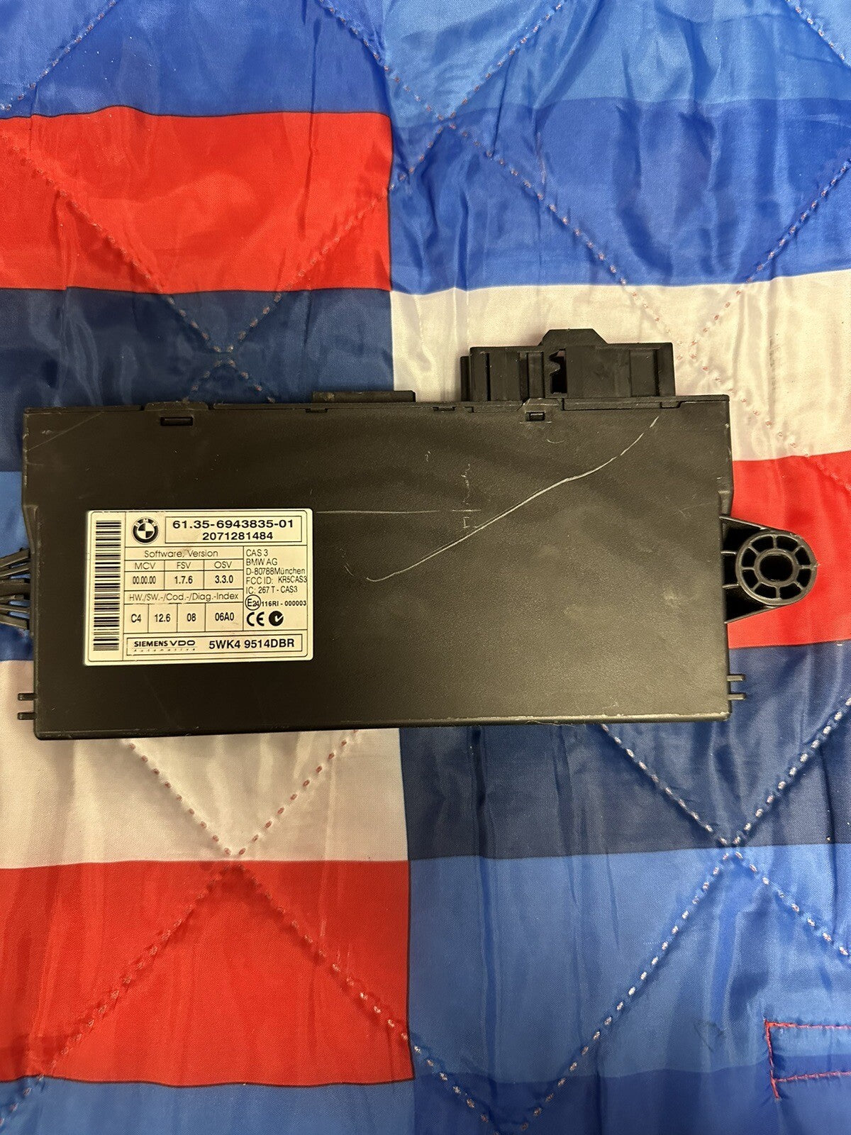 OEM BMW E92 335 DME ECU CAS ENGINE N54 CONTROL UNIT COMPUTER KEY SET MSD81