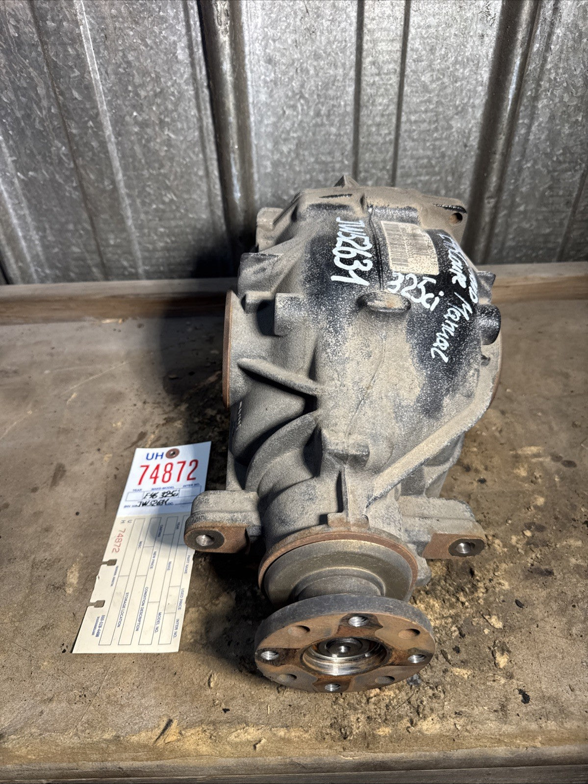 BMW REAR DIFFERENTIAL E46 325CI MANUAL SERIES  FINAL DRIVE 3.15 7500027