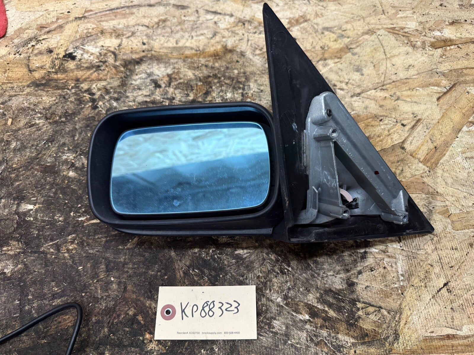 BMW E46 RIGHT PASSANGER SIDE MIRROR MYSTIC BLUE COMPLETE OEM BMW 0117351