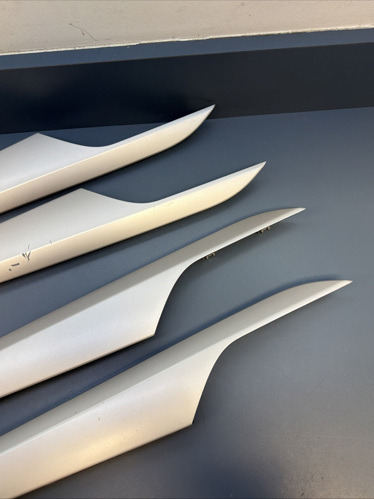 2013-2015 BMW X1 E84 Front Door Trim Cover Panel SILVER Set of 4 2991389 OEM