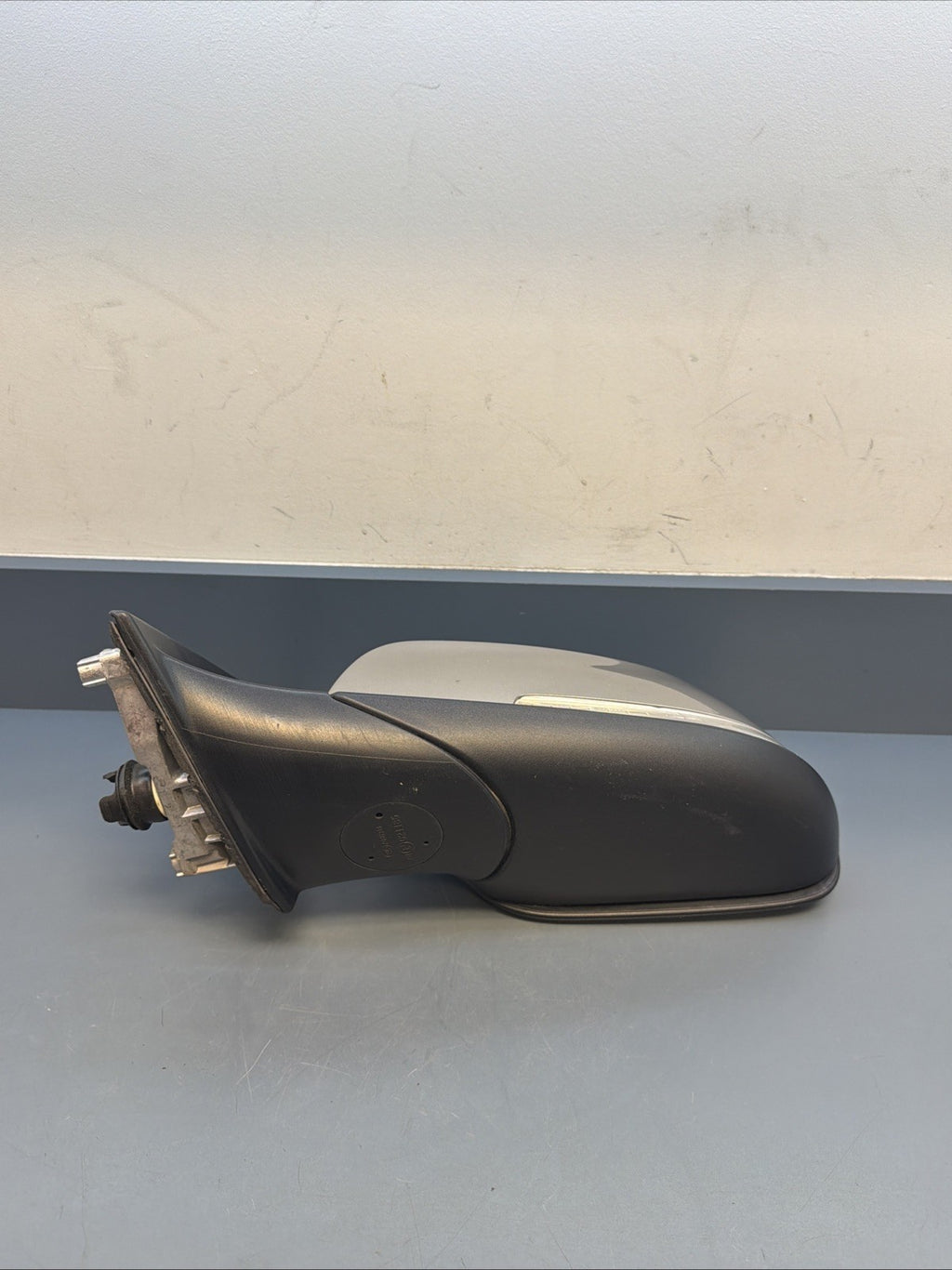 OEM 2012-2013 BMW 328i Driver Left Side View Door Mirror Black E1021185
