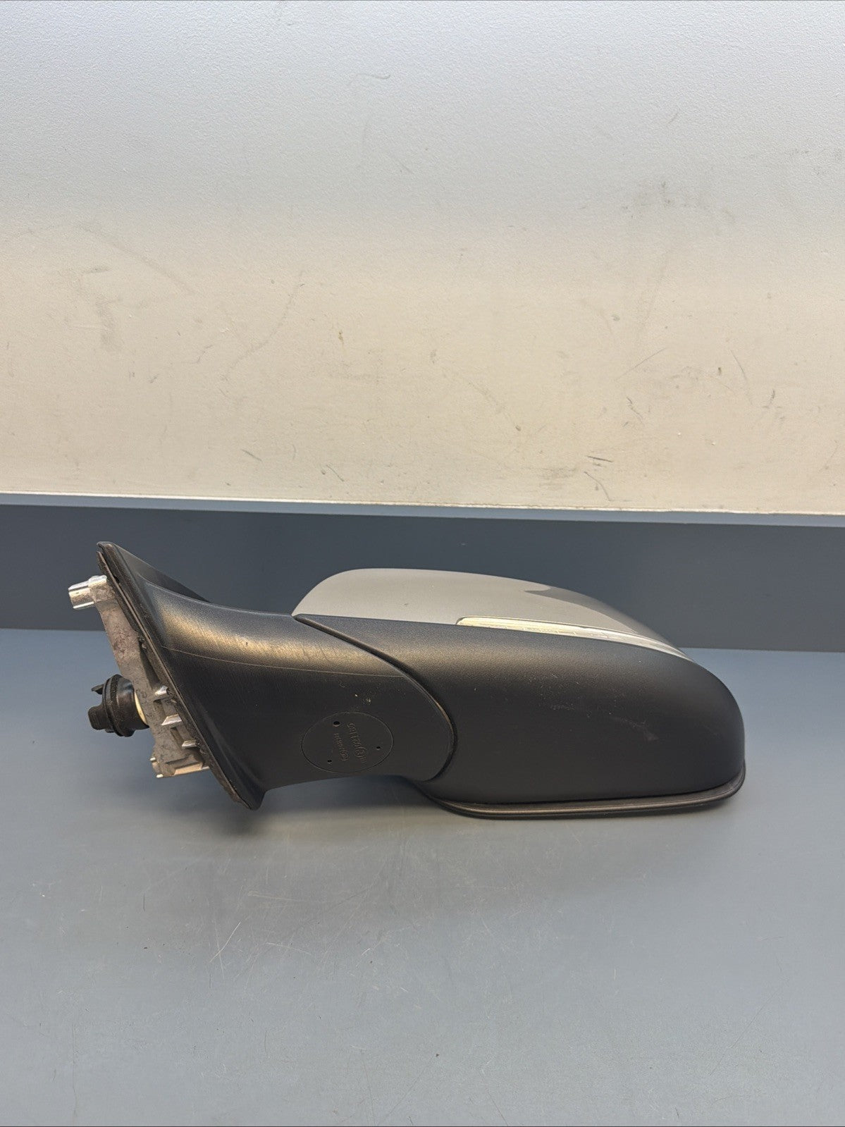 OEM 2012-2013 BMW 328i Driver Left Side View Door Mirror Black E1021185