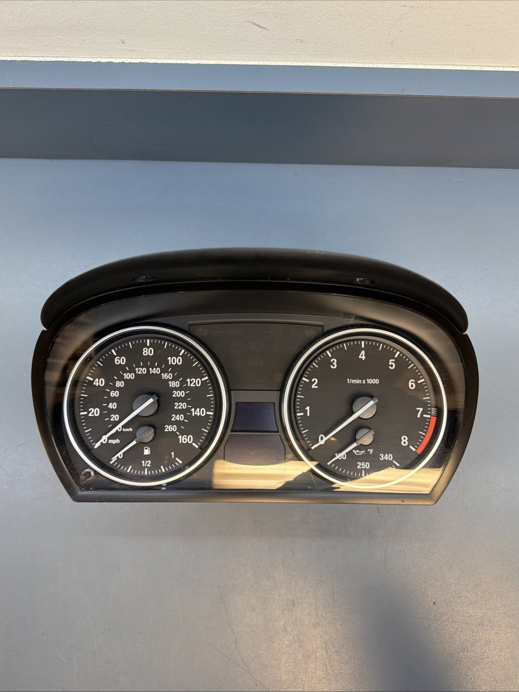 07-11 BMW E90 E92 E93 335i N54 N55 Instrument Speedometer Cluster 9166858 OEM