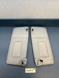 97-03 BMW E39 5 SERIES Sun Visor Set OEM Driver & Passenger 6905983 GREY