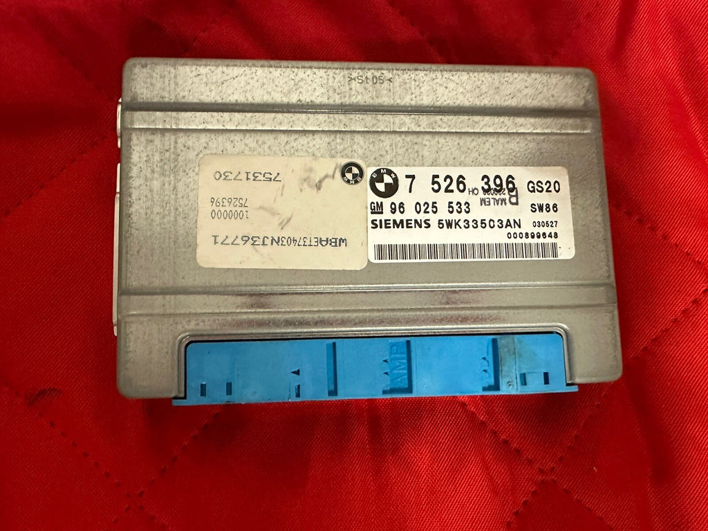 01-04 BMW 325Ci TRANSMISSION CONTROL MODULE SIEMENS UNIT OEM 7526396