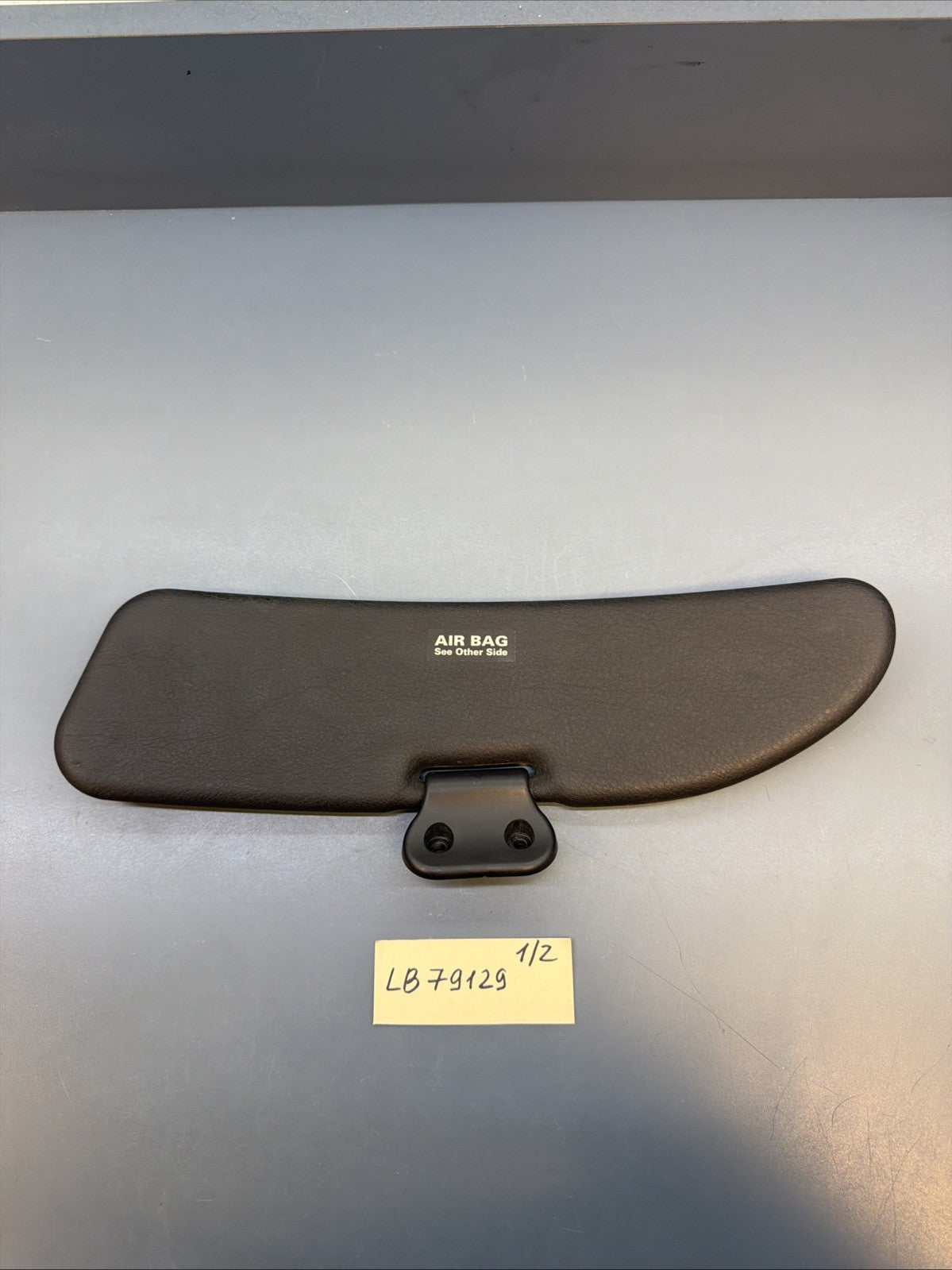 BMW Z3 Roadster Sun Visor Right Side SAE 1008-1010 w/Mirror Black OEM