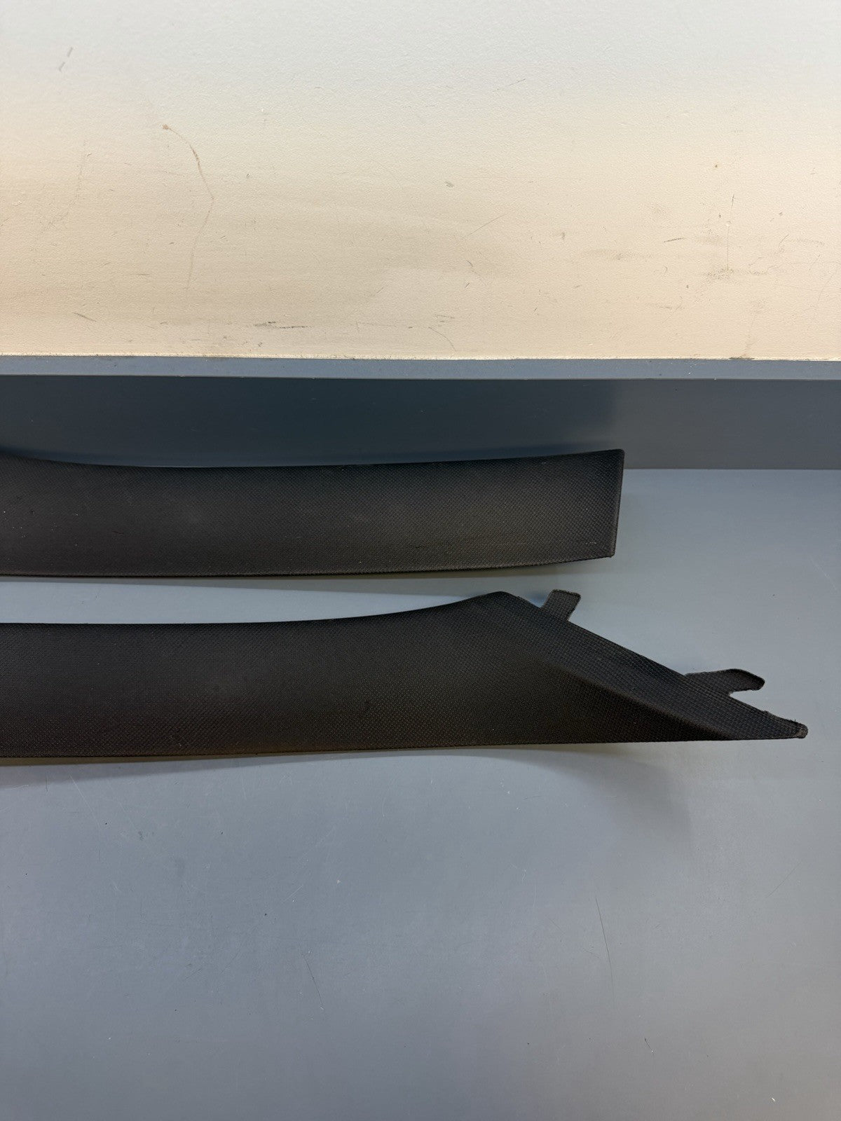 12-16 BMW F30 Front Left & Right A Pillar Trim Panel Cover BLACK 7220995 7220996