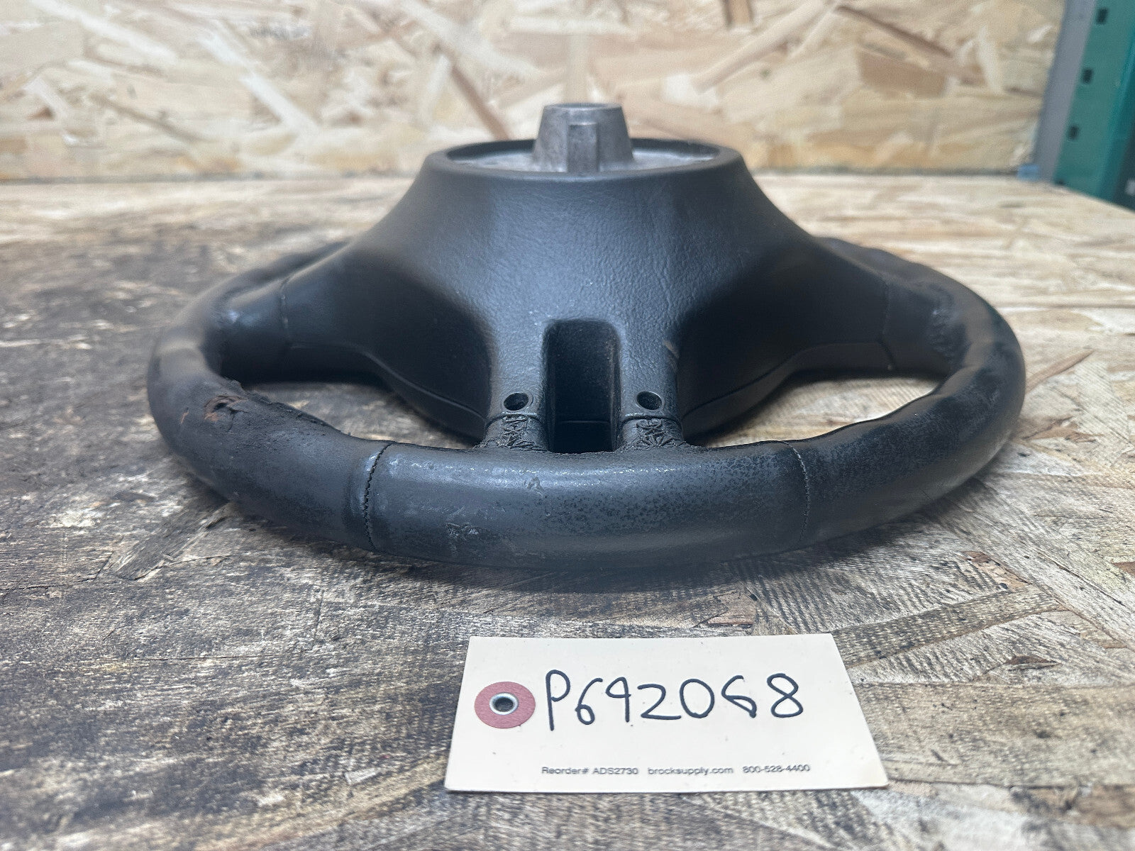 BMW 99-06 BROKEN E46 3 SERIES BLACK LEATHER SPORT STEERING WHEEL 101493/6760659