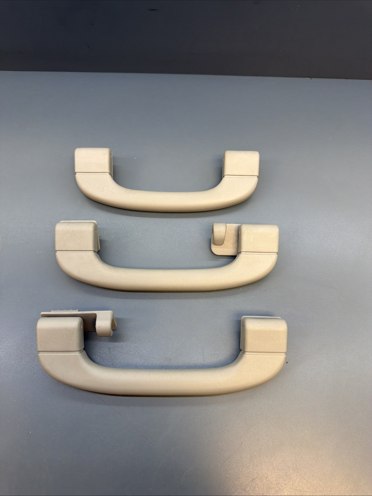 2008 BMW 535I E60 Front Rear  Roof Grab Handle 9143529  OEM SET OF 3