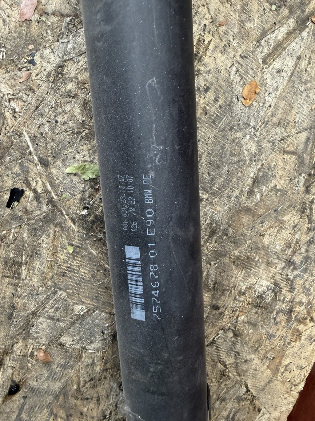 07-13 OEM BMW E90 E92 E93 Rear Drive Shaft Driveshaft AT Transmission 7574678